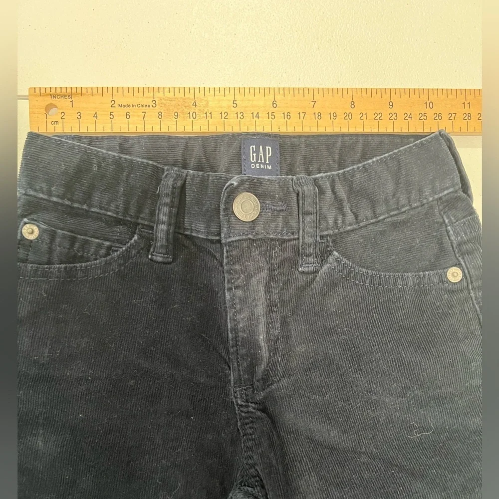Gap boys' corduroy pants, 5 pockets with adjustable elastic Sz 6
